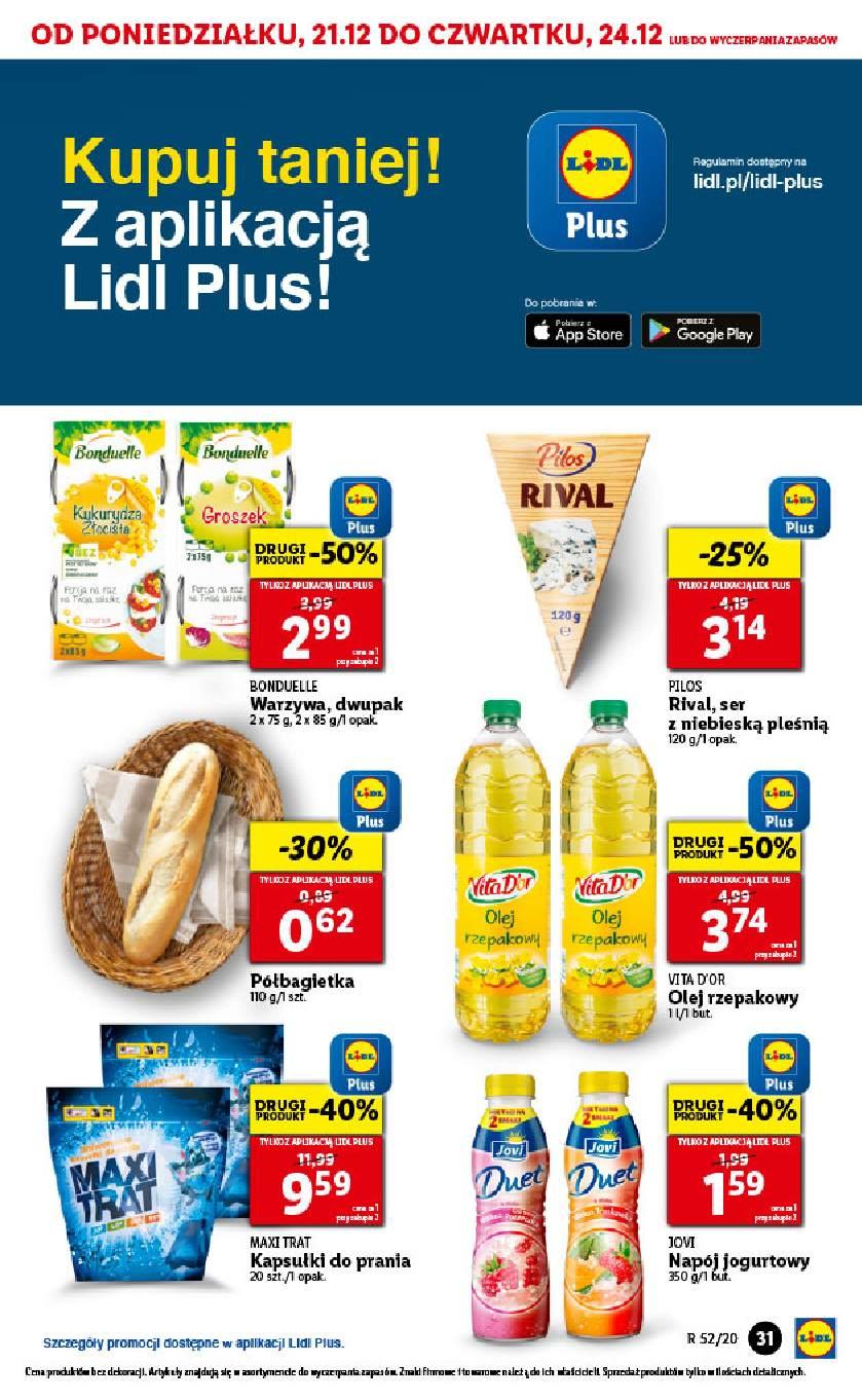 Gazetka promocyjna Lidl do 24/12/2020 str.31