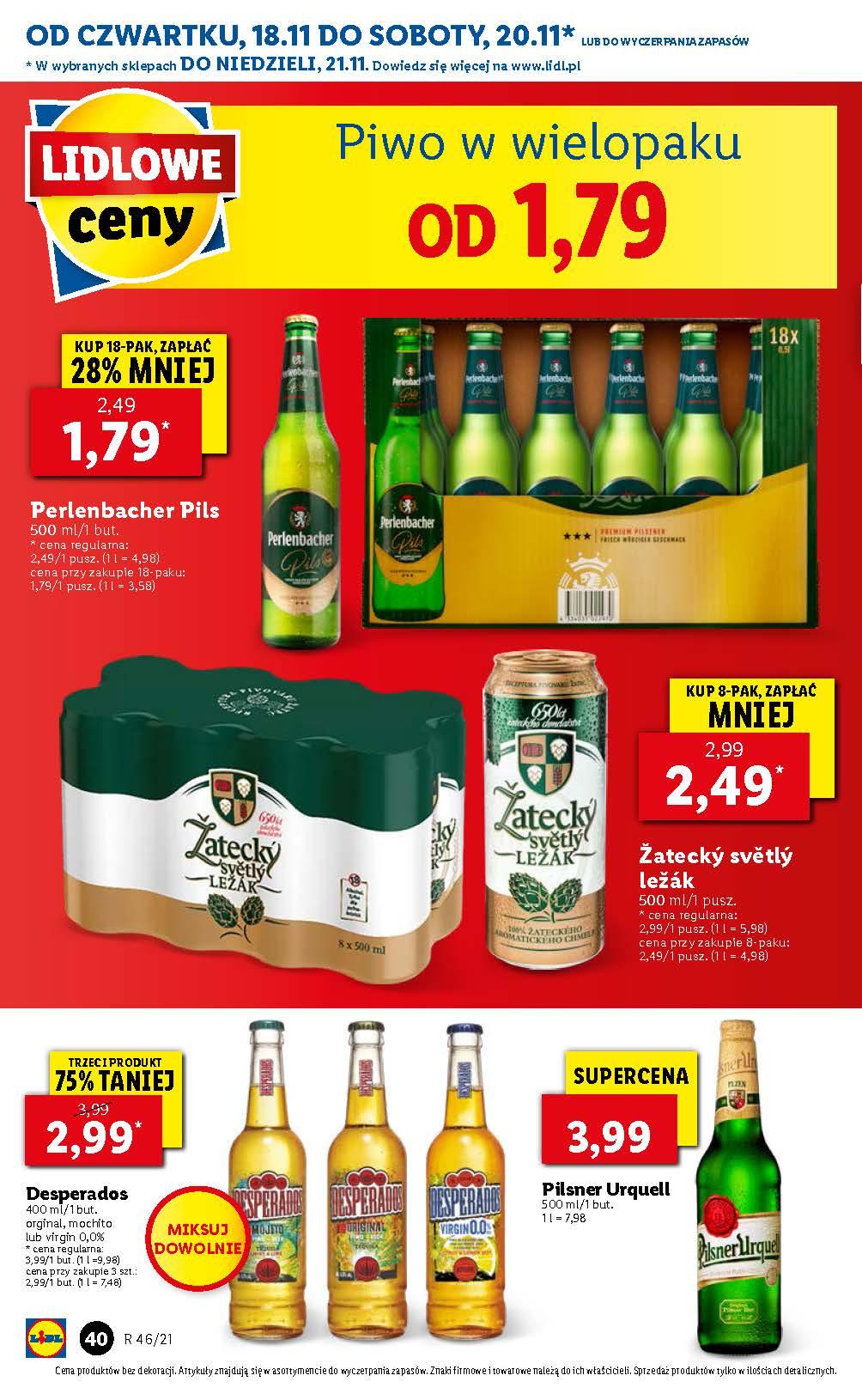 Gazetka promocyjna Lidl do 20/11/2021 str.40