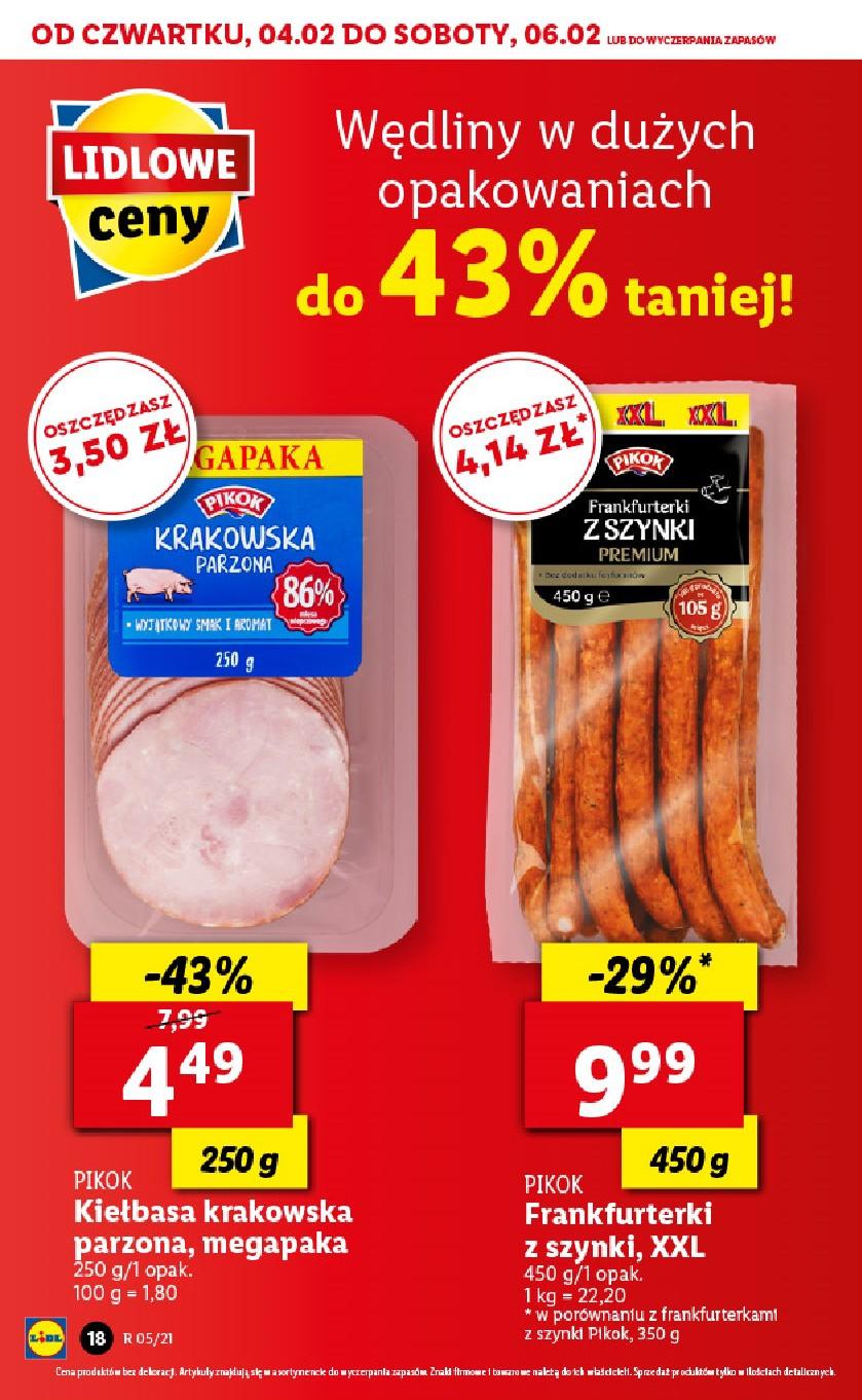 Gazetka promocyjna Lidl do 06/02/2021 str.18