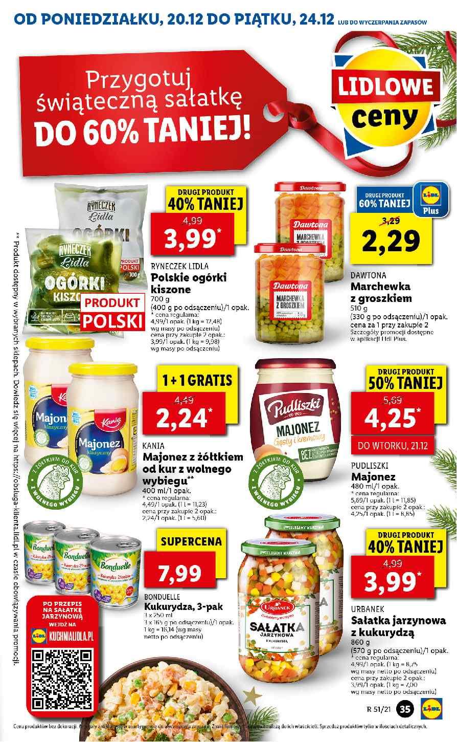 Gazetka promocyjna Lidl do 24/12/2021 str.35