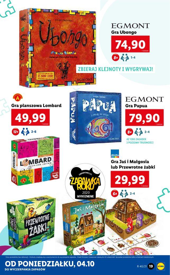 Gazetka promocyjna Lidl do 09/10/2021 str.19