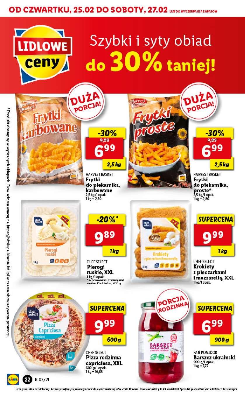 Gazetka promocyjna Lidl do 28/02/2021 str.22