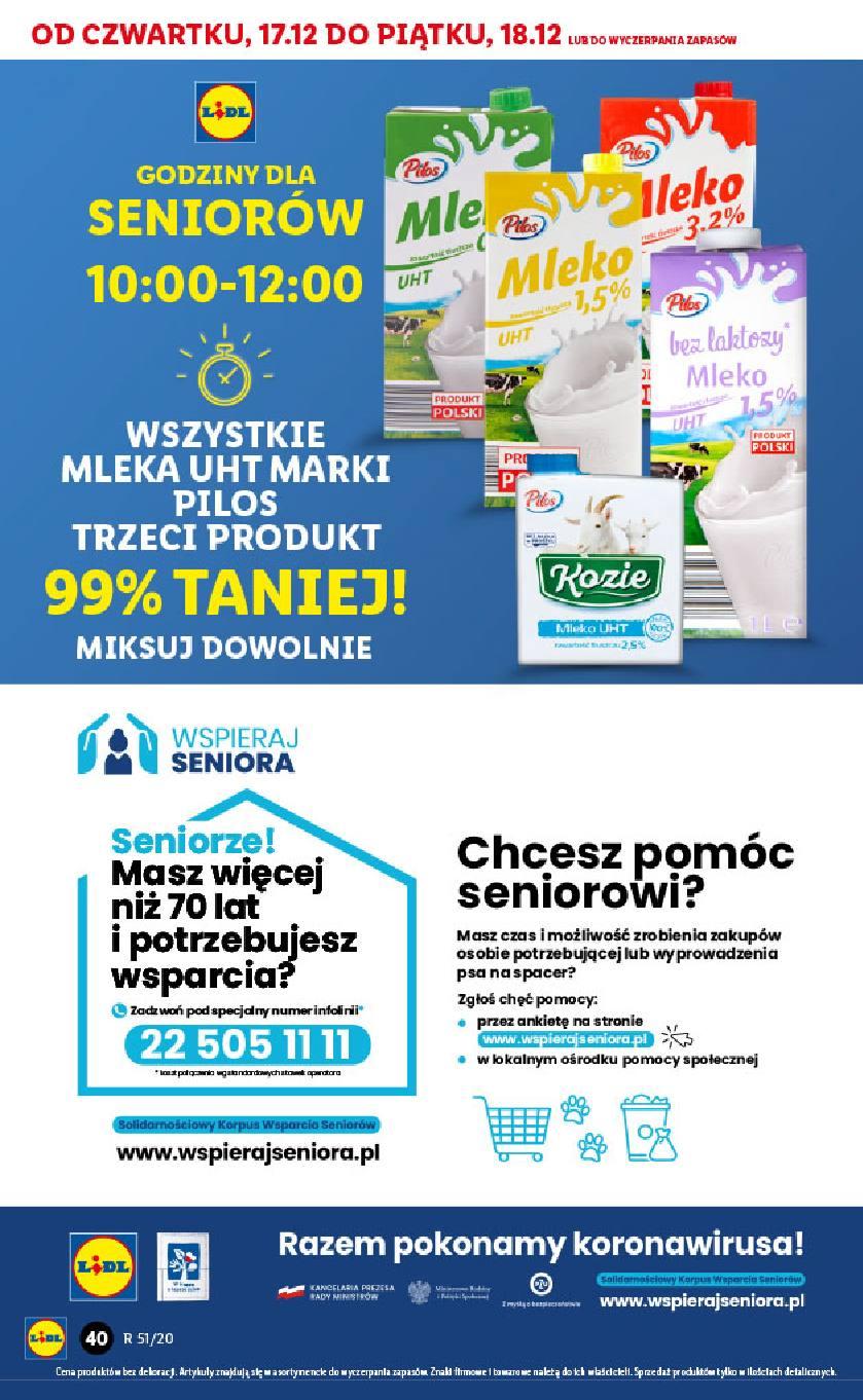 Gazetka promocyjna Lidl do 20/12/2020 str.40