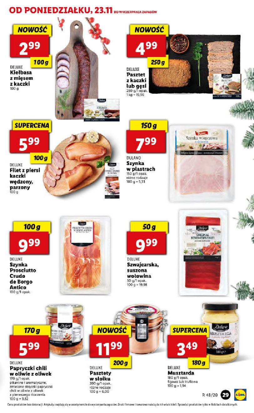 Gazetka promocyjna Lidl do 25/11/2020 str.29