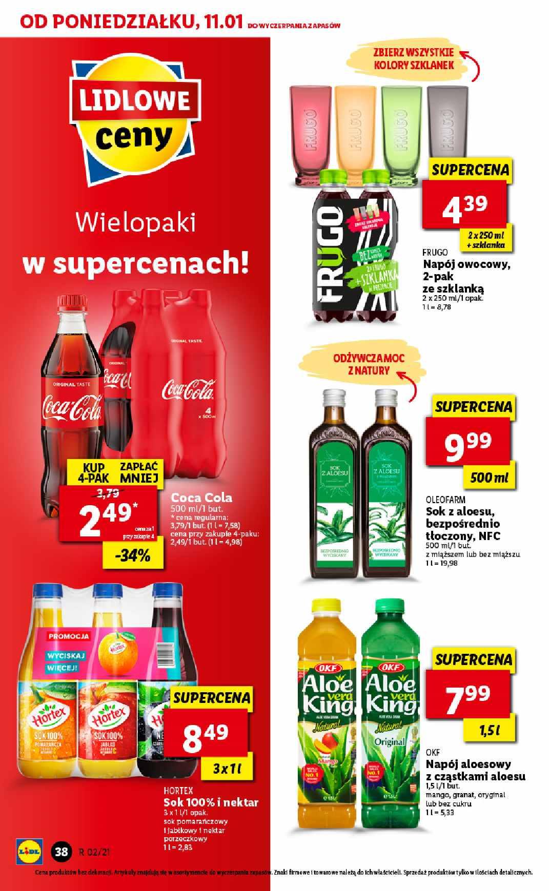 Gazetka promocyjna Lidl do 13/01/2021 str.38