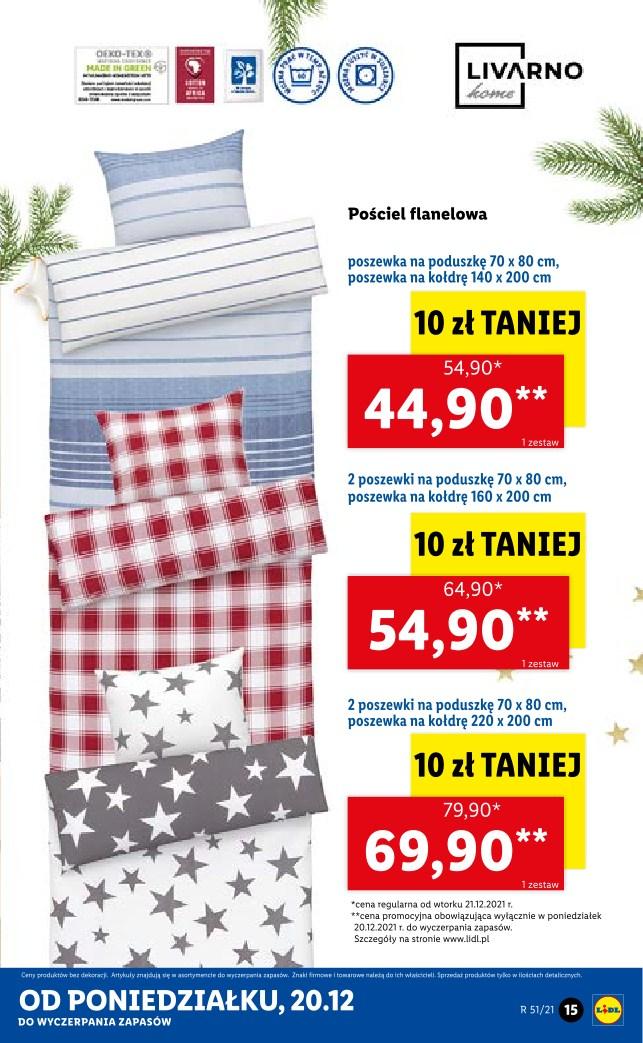 Gazetka promocyjna Lidl do 24/12/2021 str.15