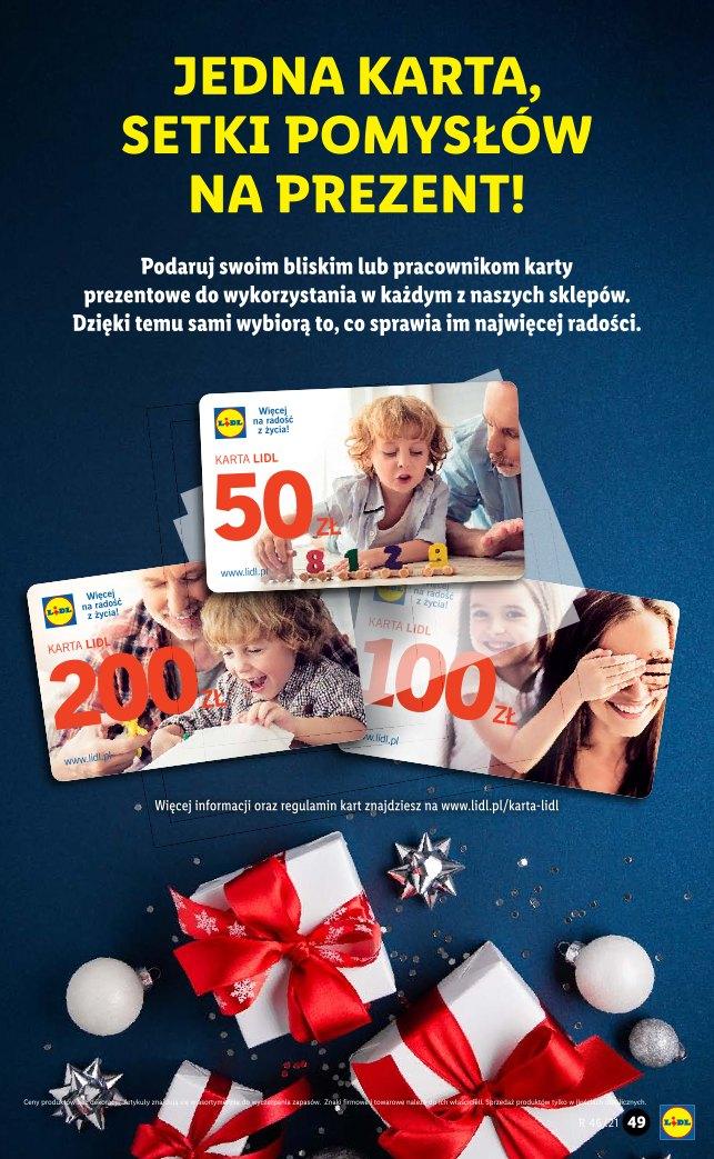 Gazetka promocyjna Lidl do 21/11/2021 str.47