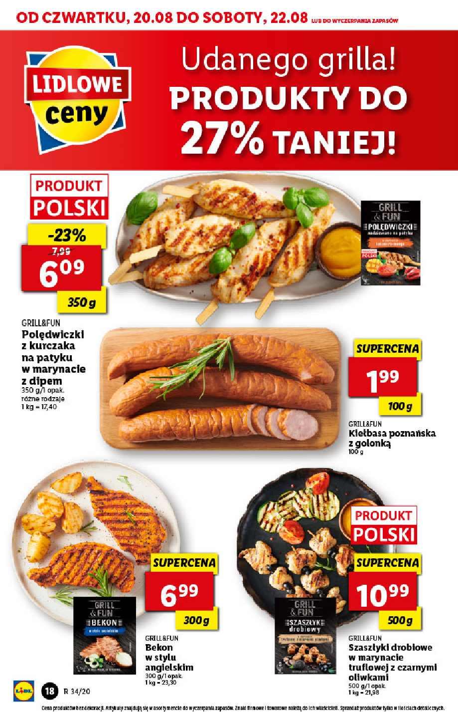 Gazetka promocyjna Lidl do 22/08/2020 str.18