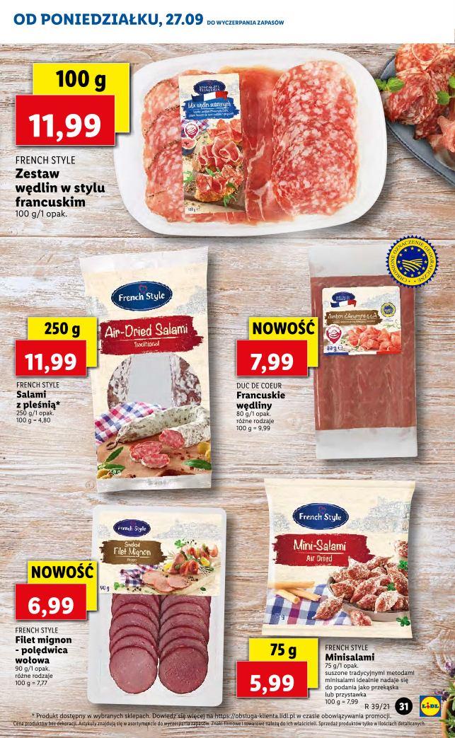 Gazetka promocyjna Lidl do 29/09/2021 str.31