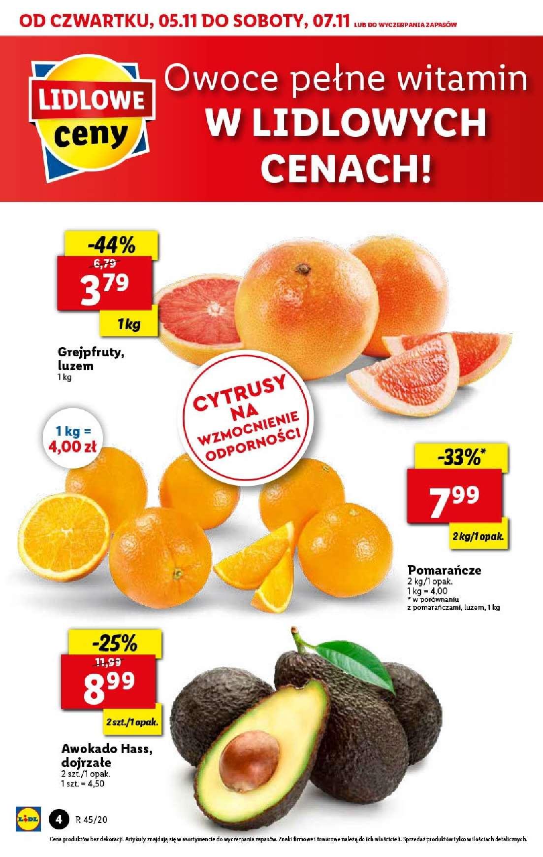 Gazetka promocyjna Lidl do 07/11/2020 str.4