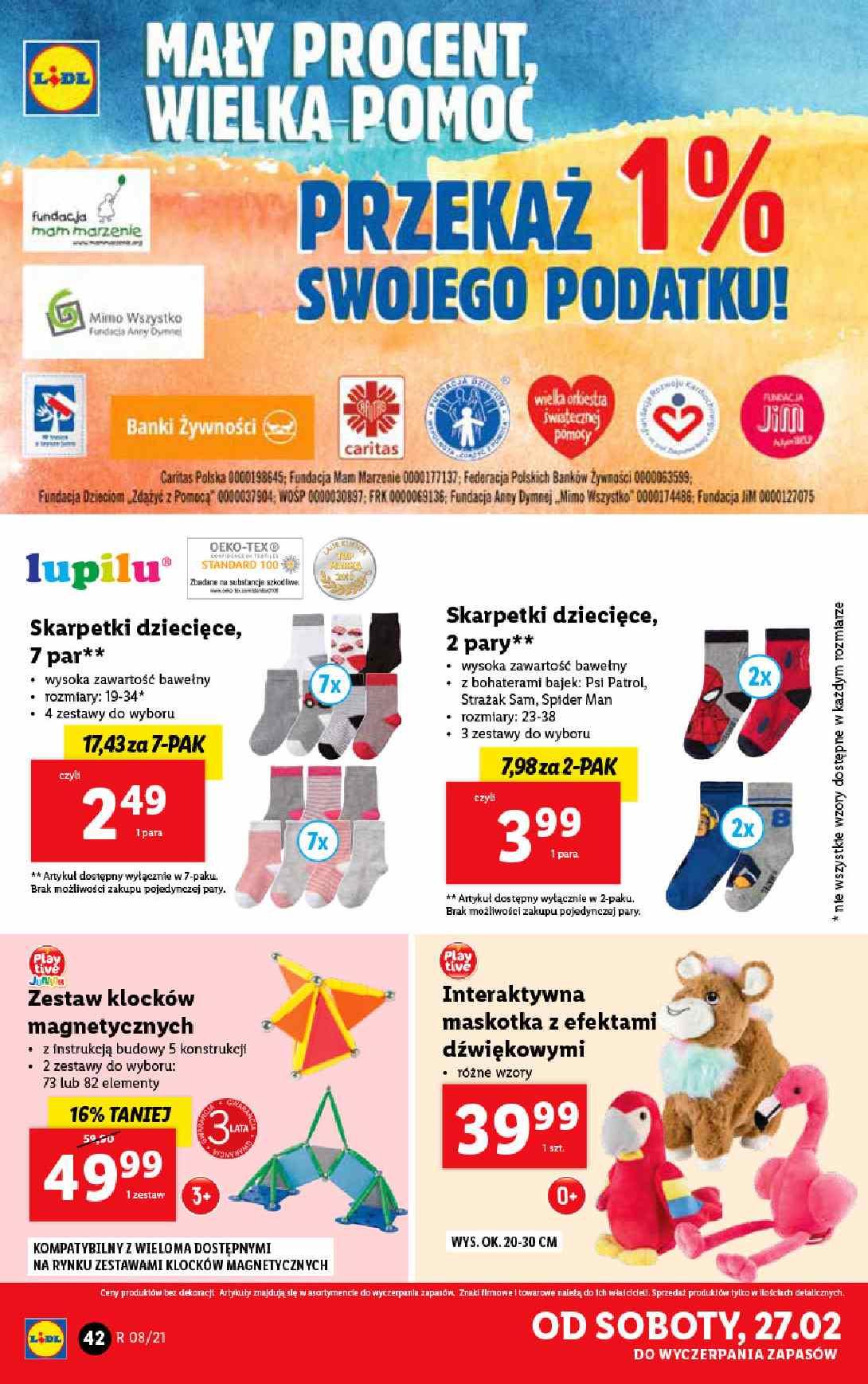 Gazetka promocyjna Lidl do 27/02/2021 str.42