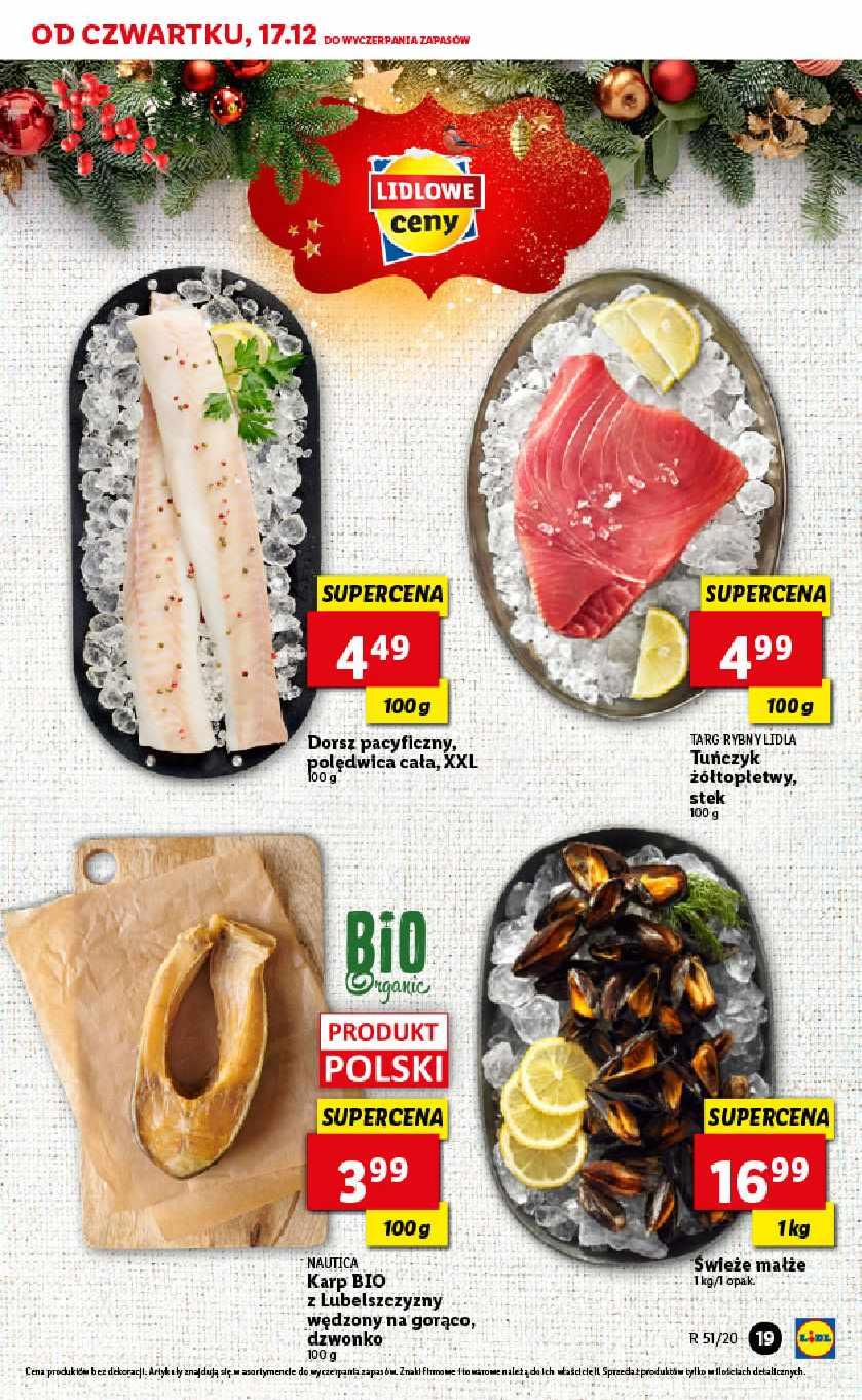 Gazetka promocyjna Lidl do 20/12/2020 str.19