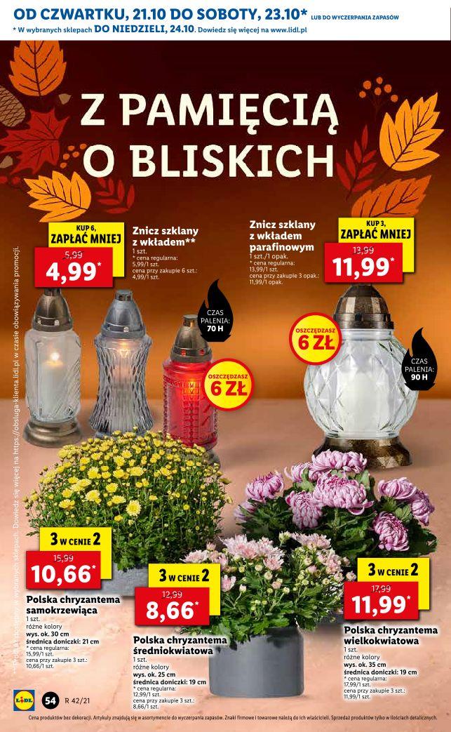 Gazetka promocyjna Lidl do 23/10/2021 str.54