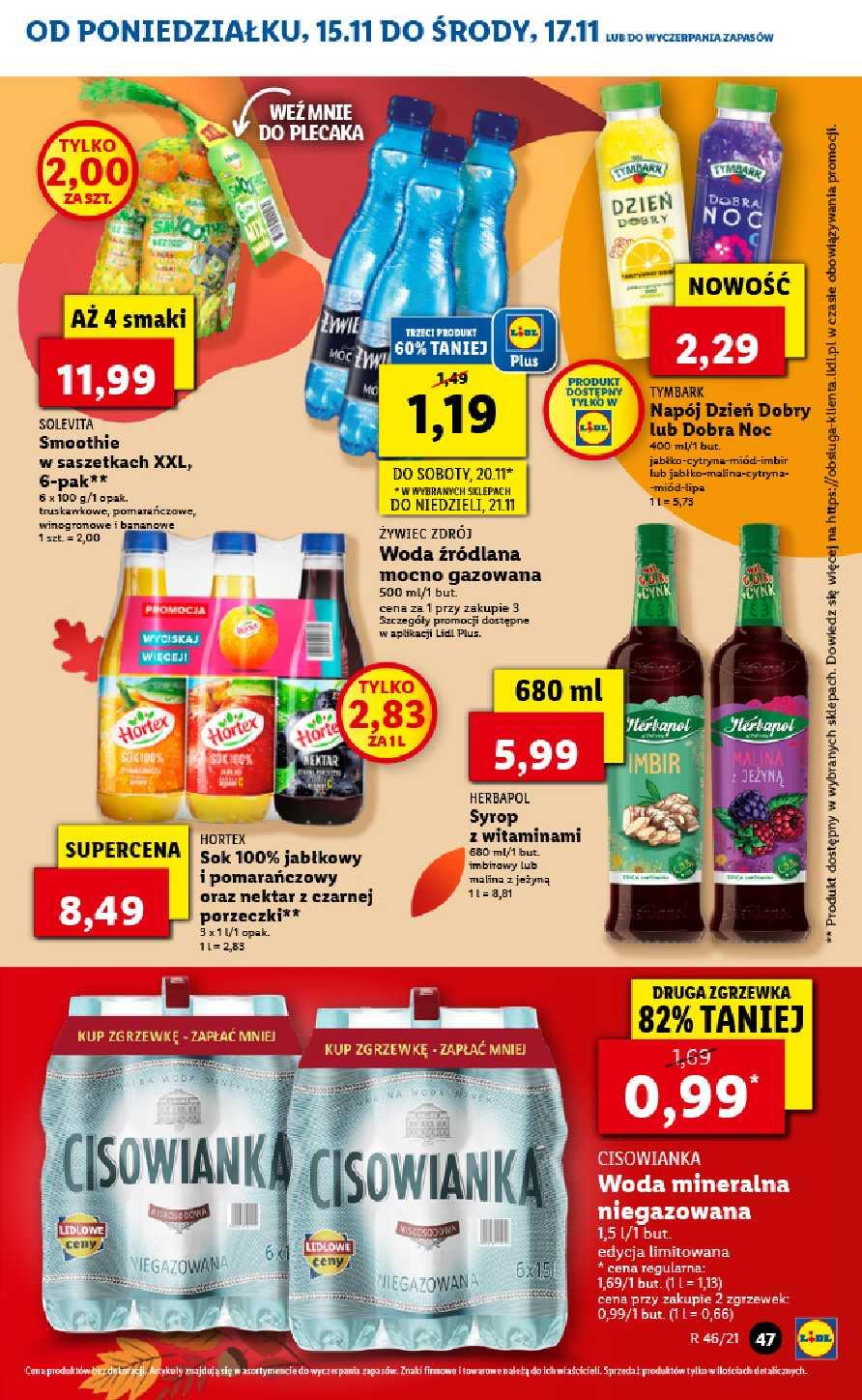 Gazetka promocyjna Lidl do 17/11/2021 str.47