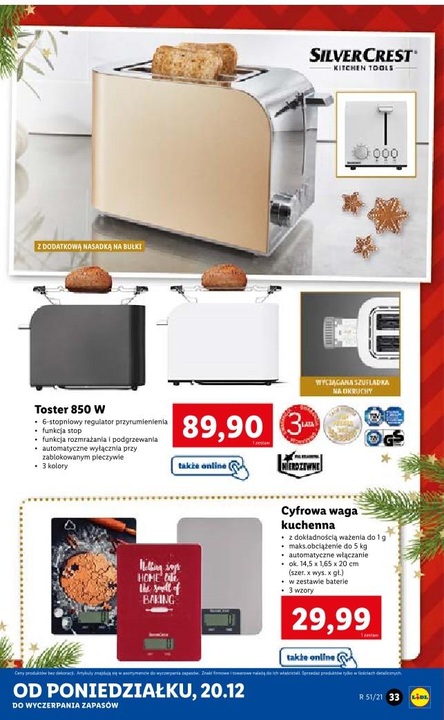 Gazetka promocyjna Lidl do 24/12/2021 str.33