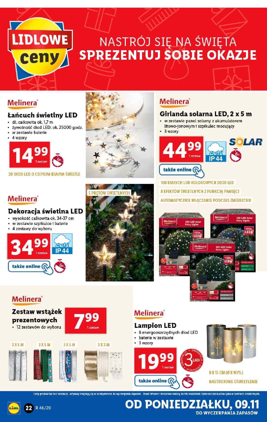 Gazetka promocyjna Lidl do 14/11/2020 str.22