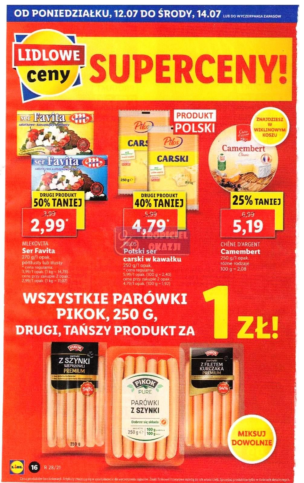 Gazetka promocyjna Lidl do 14/07/2021 str.16