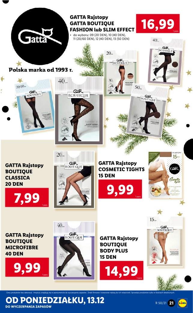 Gazetka promocyjna Lidl do 19/12/2021 str.21