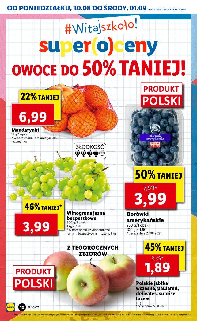 Gazetka promocyjna Lidl do 01/09/2021 str.12