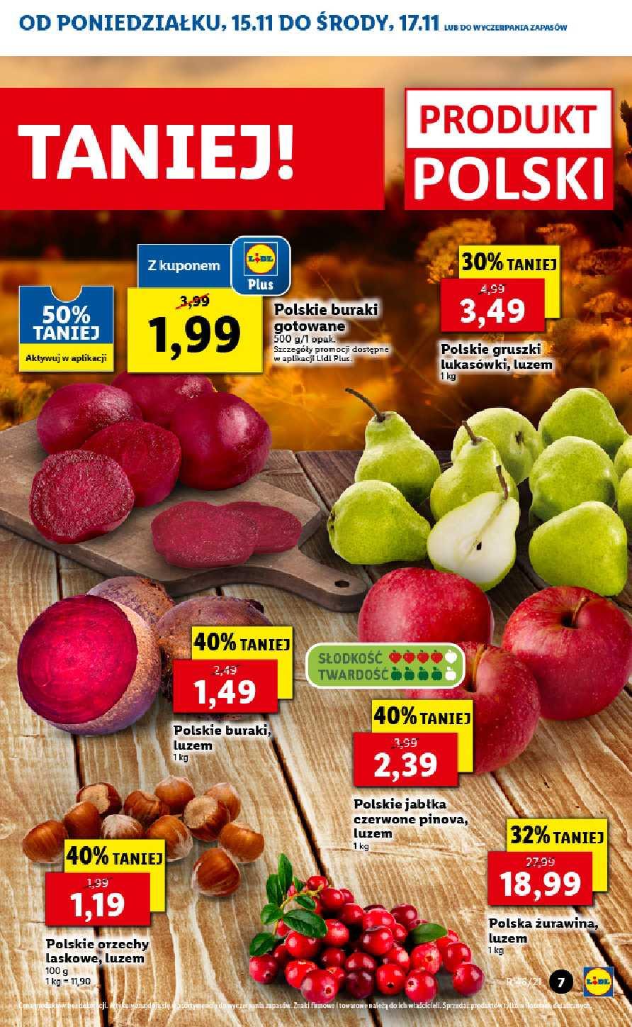 Gazetka promocyjna Lidl do 17/11/2021 str.7