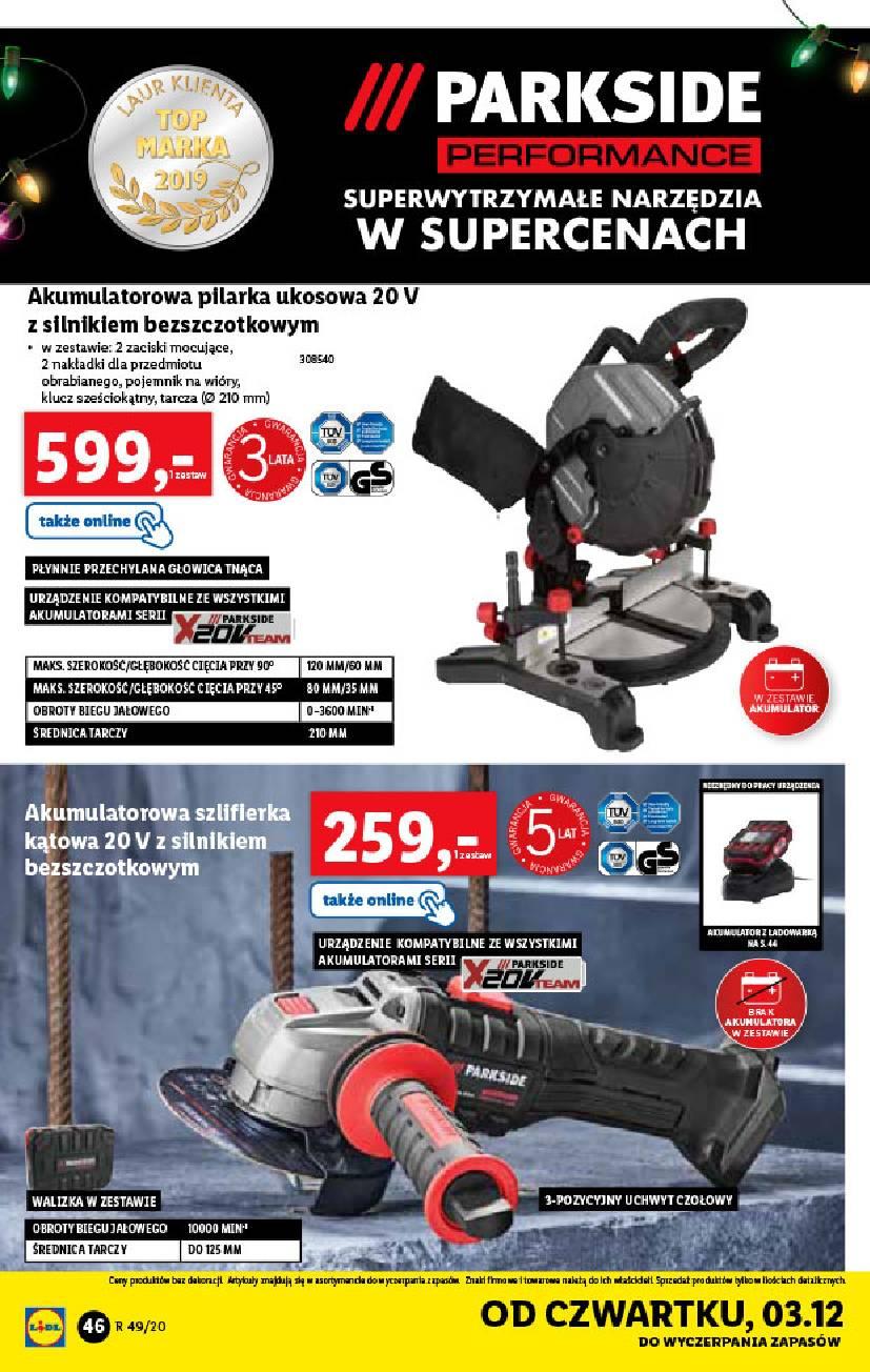 Gazetka promocyjna Lidl do 06/12/2020 str.46