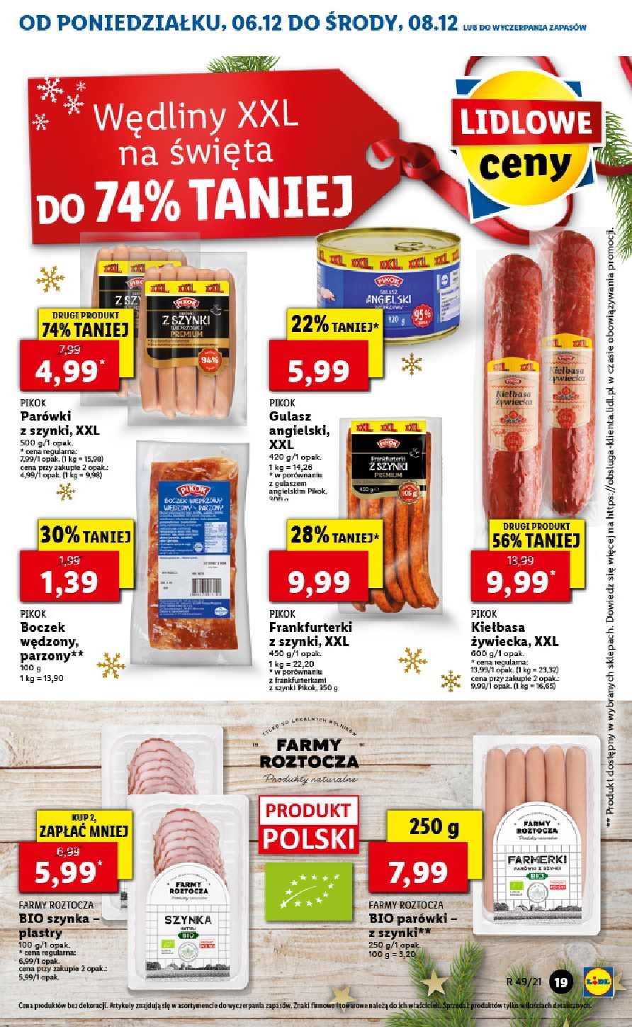 Gazetka promocyjna Lidl do 08/12/2021 str.19