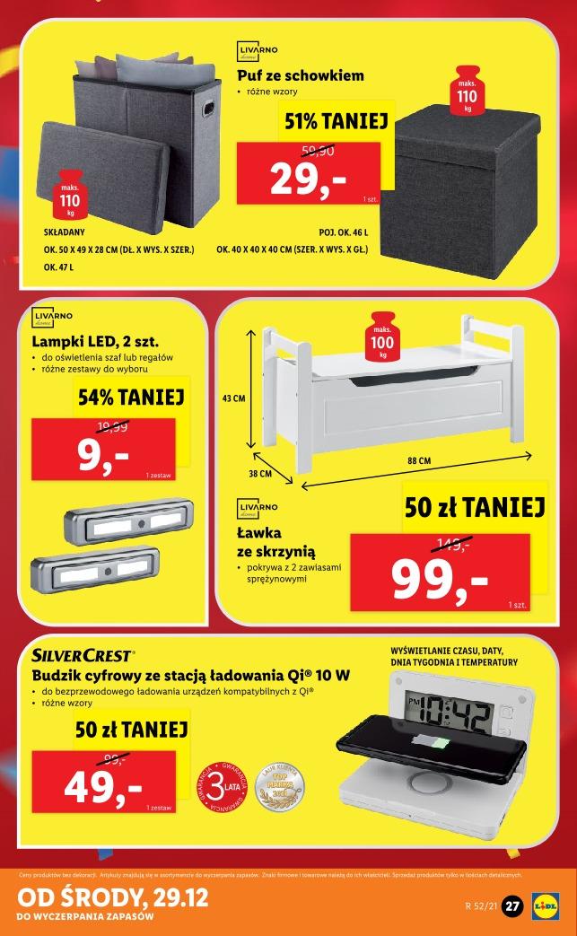 Gazetka promocyjna Lidl do 31/12/2021 str.27