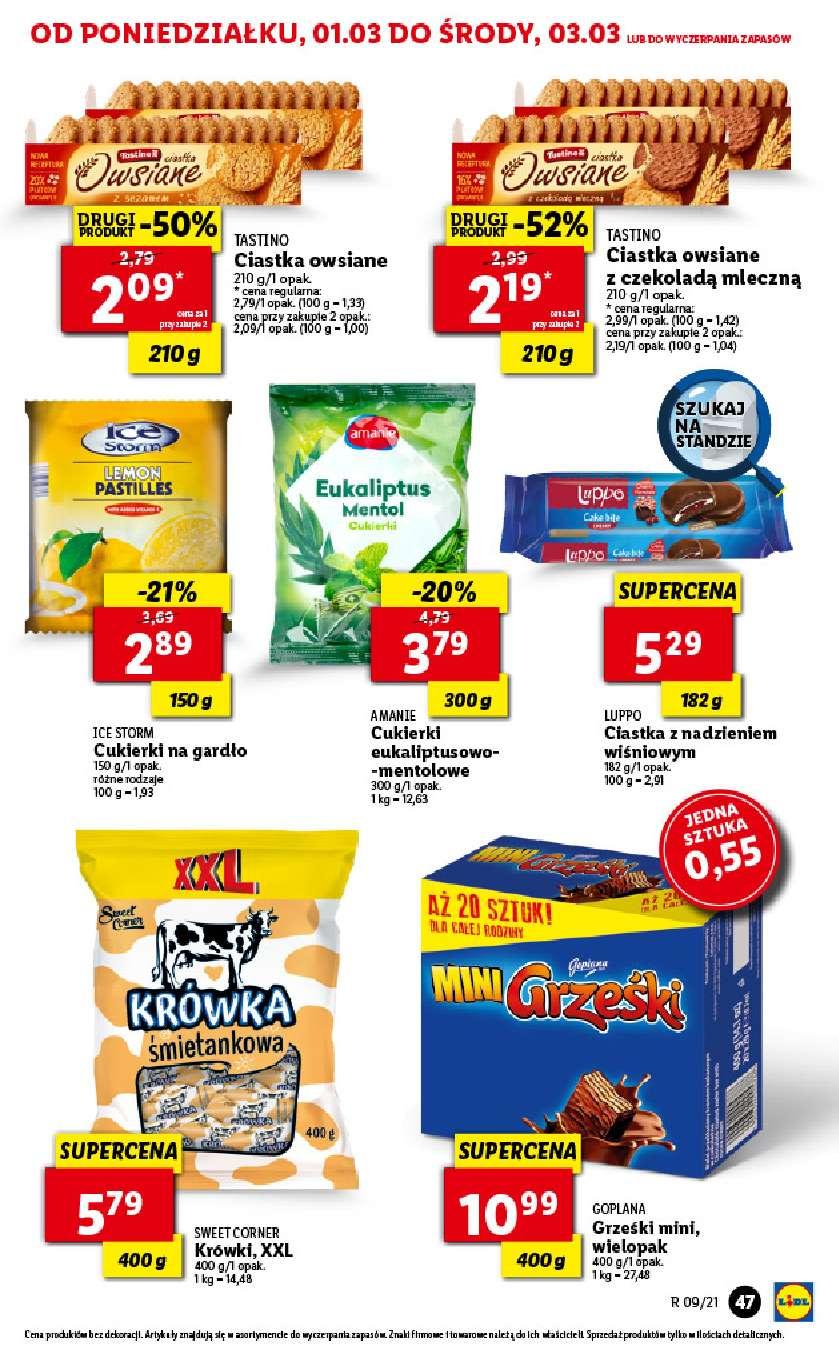 Gazetka promocyjna Lidl do 06/03/2021 str.47