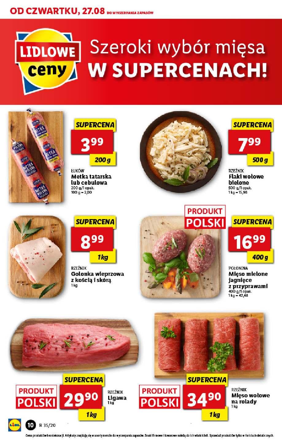 Gazetka promocyjna Lidl do 30/08/2020 str.10