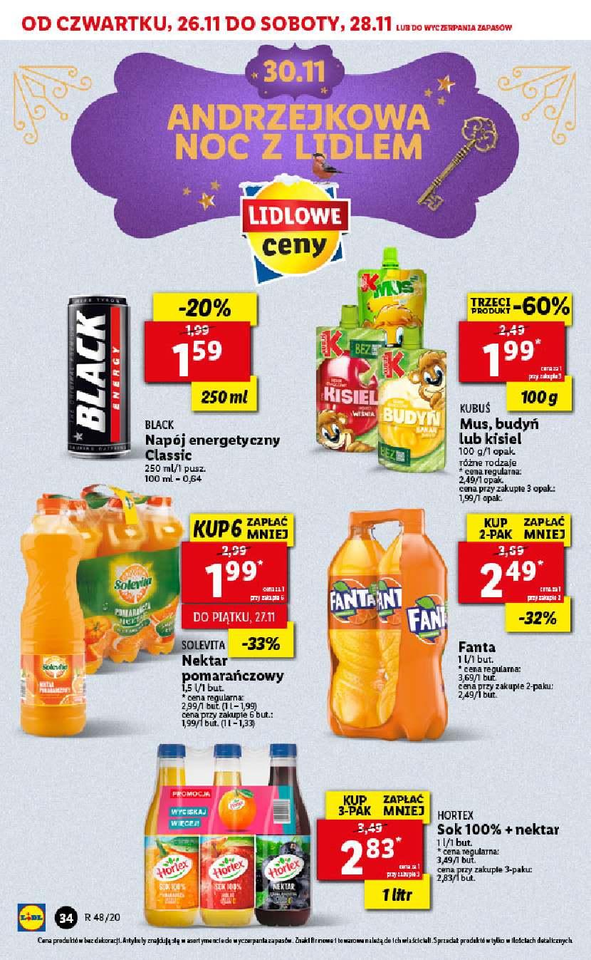 Gazetka promocyjna Lidl do 28/11/2020 str.34