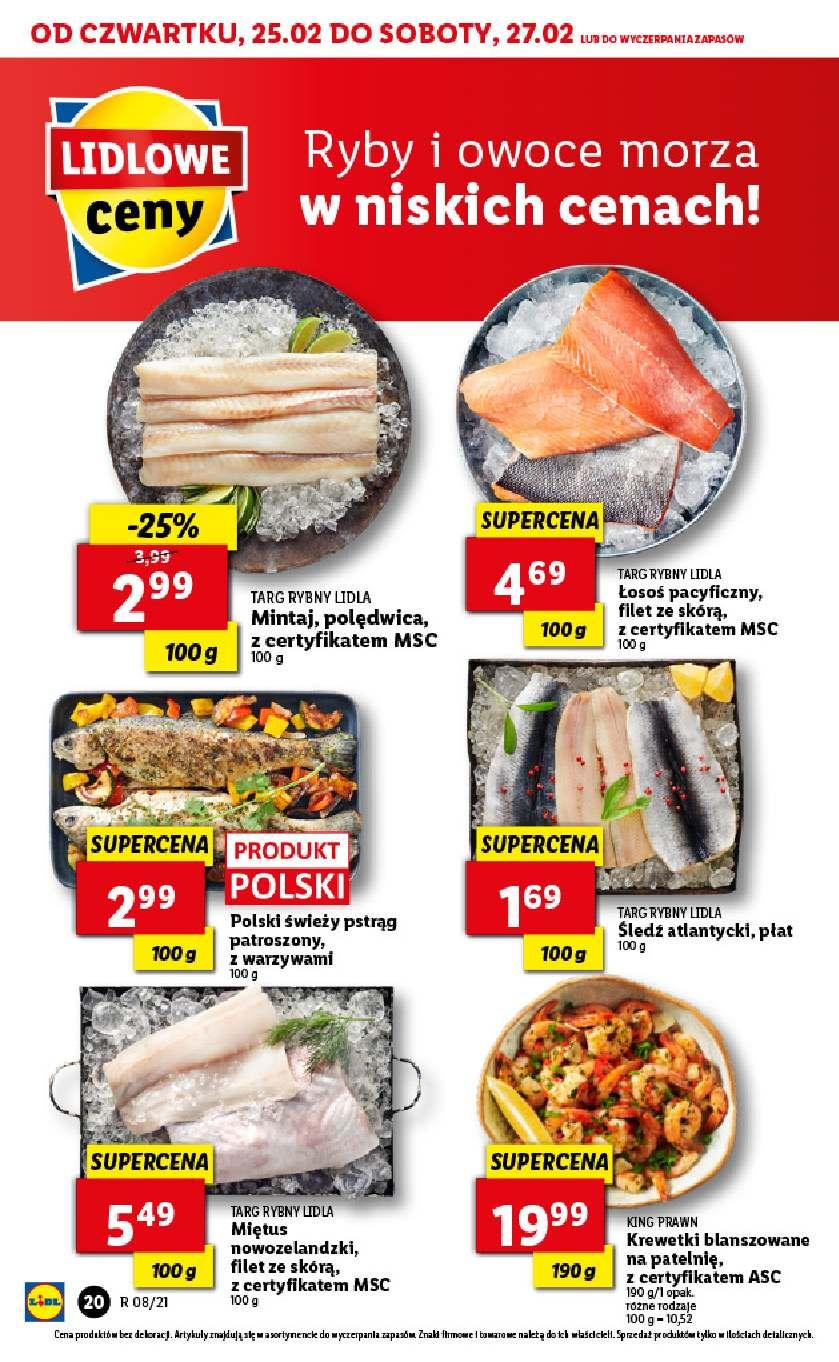 Gazetka promocyjna Lidl do 28/02/2021 str.20