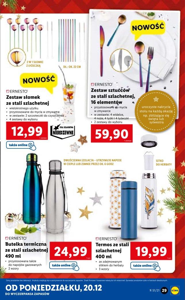 Gazetka promocyjna Lidl do 24/12/2021 str.29