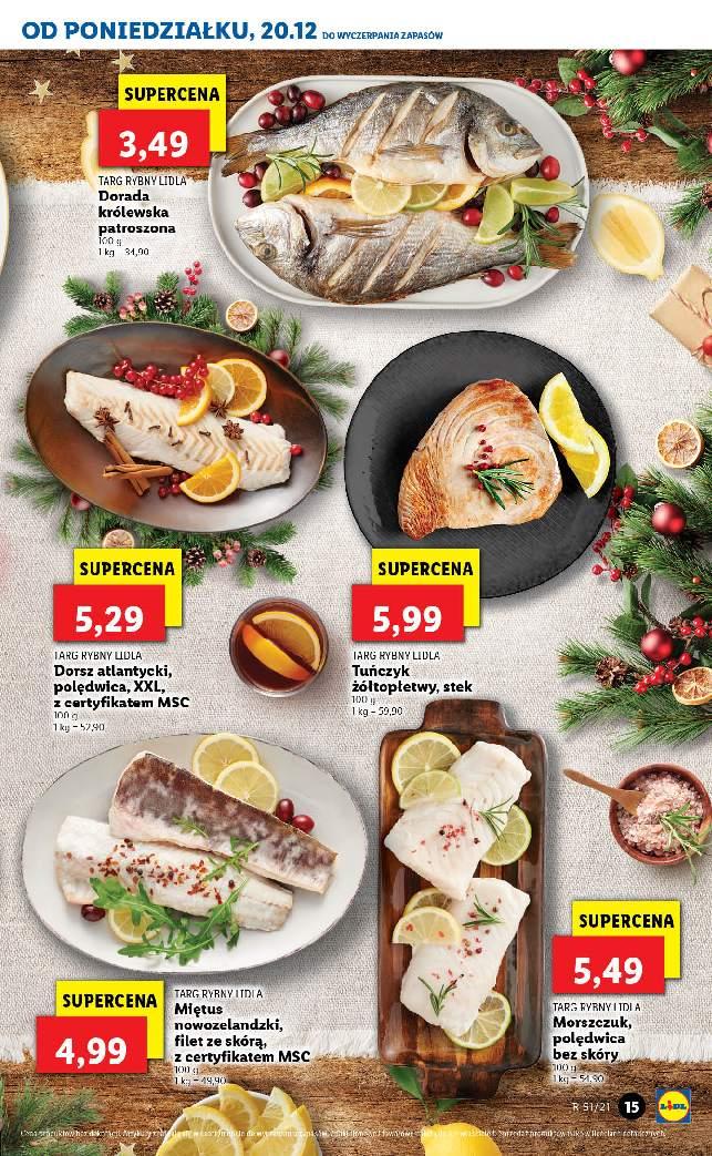 Gazetka promocyjna Lidl do 24/12/2021 str.15