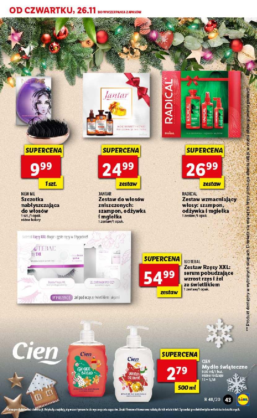 Gazetka promocyjna Lidl do 28/11/2020 str.43