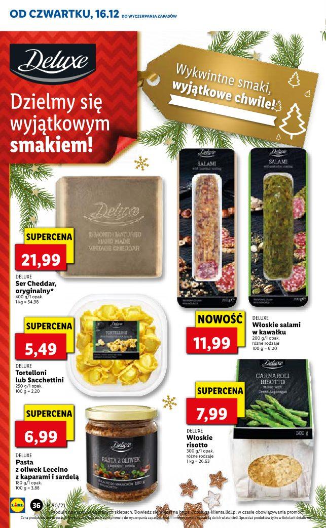 Gazetka promocyjna Lidl do 19/12/2021 str.36