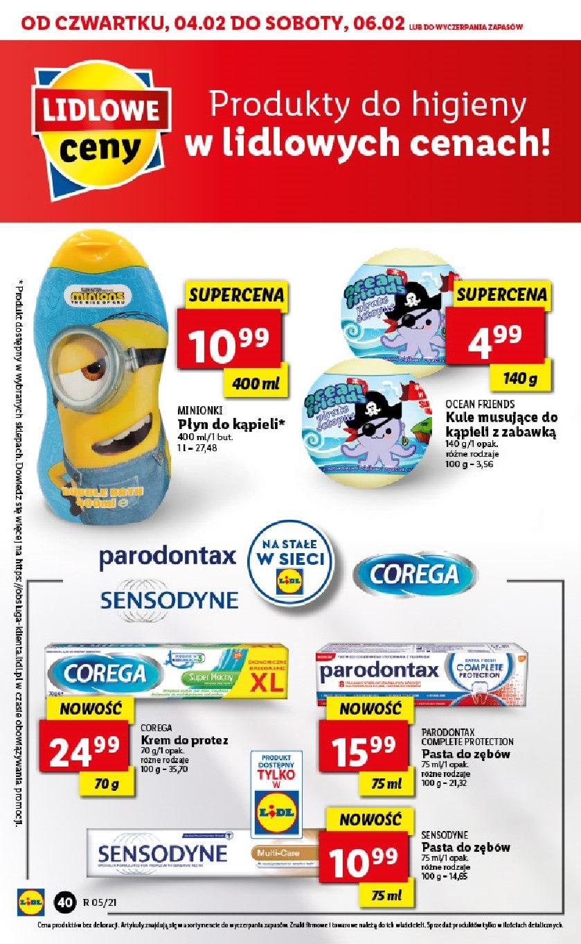 Gazetka promocyjna Lidl do 06/02/2021 str.40