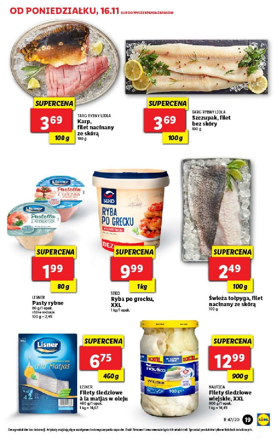 Gazetka promocyjna Lidl do 18/11/2020 str.19