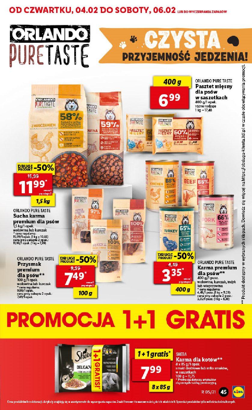 Gazetka promocyjna Lidl do 06/02/2021 str.45