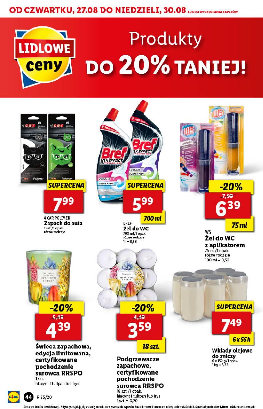 Gazetka promocyjna Lidl do 30/08/2020 str.44