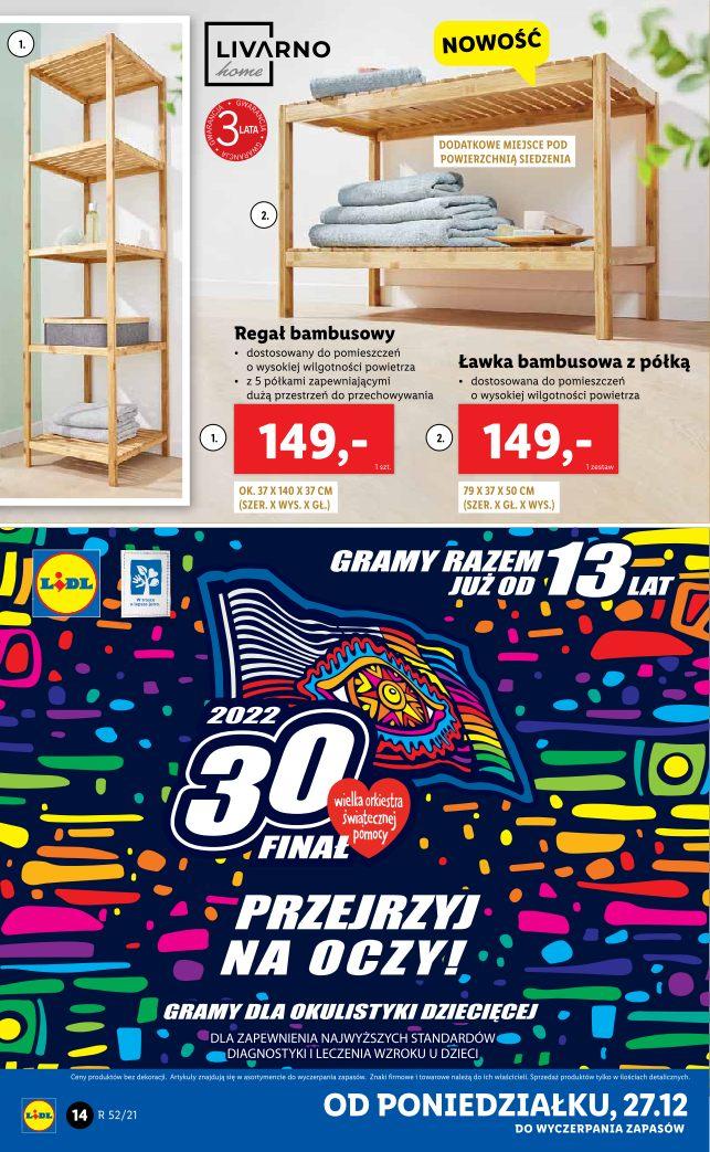 Gazetka promocyjna Lidl do 31/12/2021 str.14