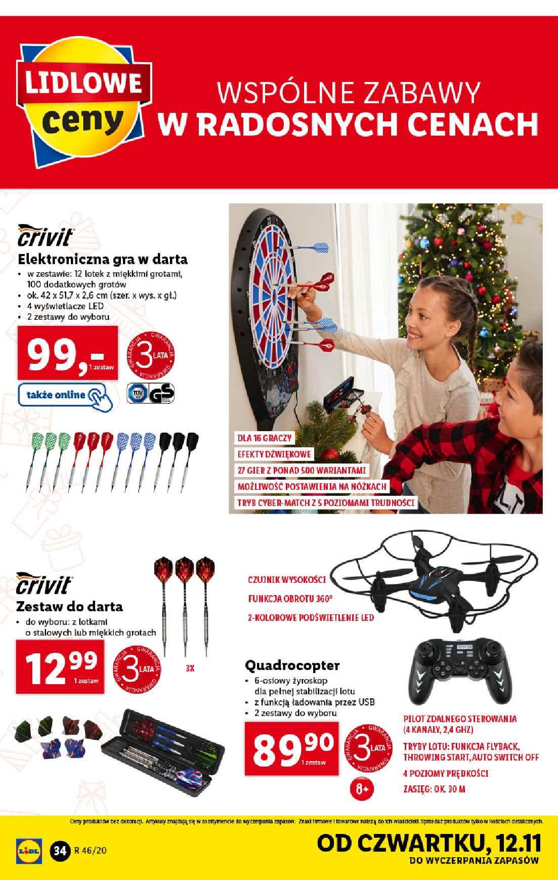 Gazetka promocyjna Lidl do 14/11/2020 str.34