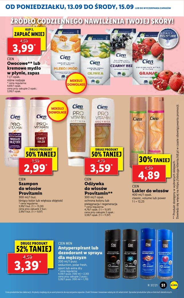 Gazetka promocyjna Lidl do 15/09/2021 str.51