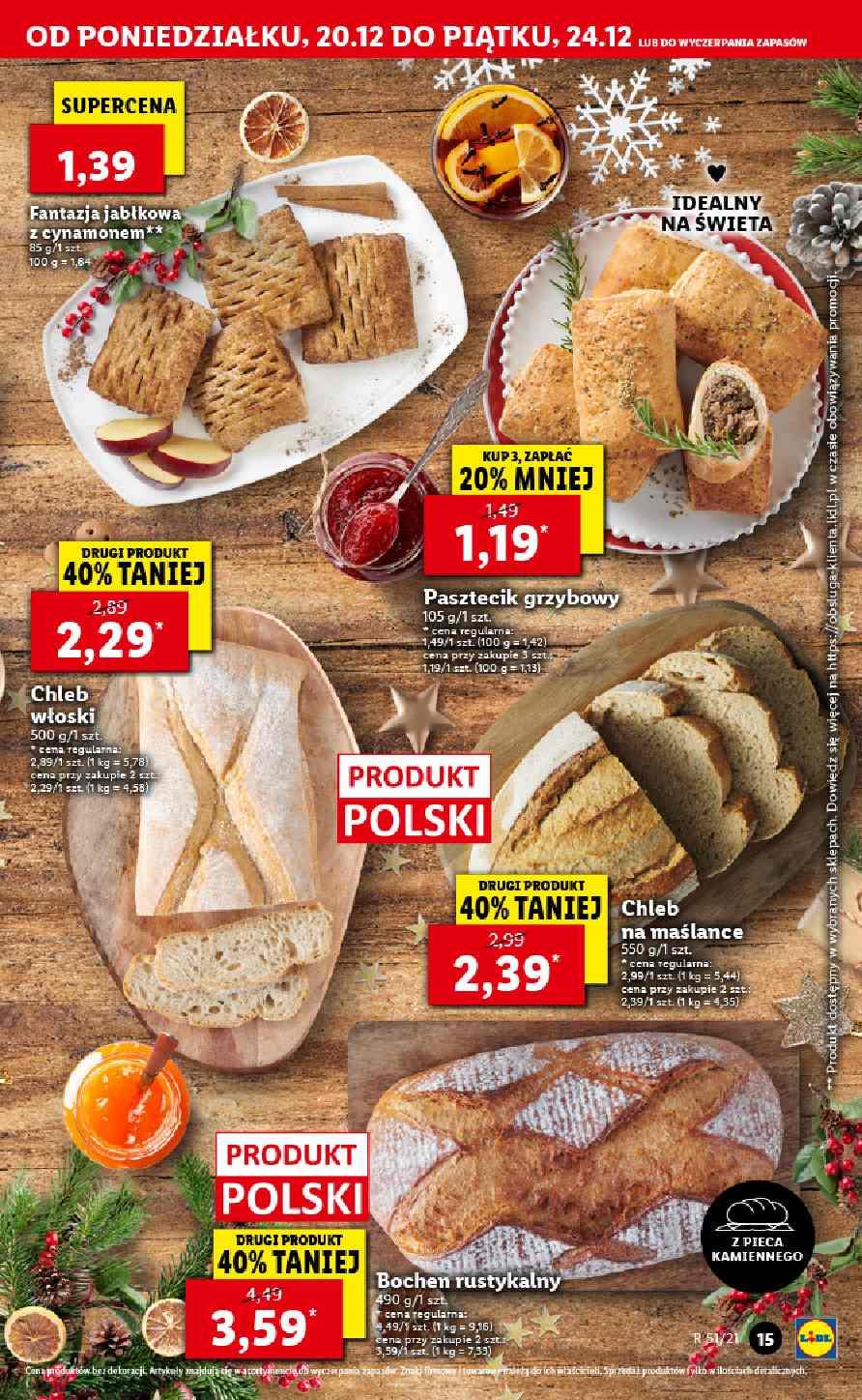 Gazetka promocyjna Lidl do 24/12/2021 str.15