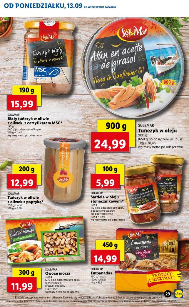 Gazetka promocyjna Lidl do 15/09/2021 str.29