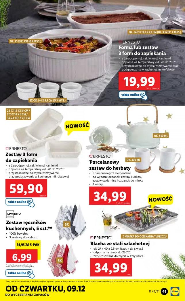 Gazetka promocyjna Lidl do 11/12/2021 str.40