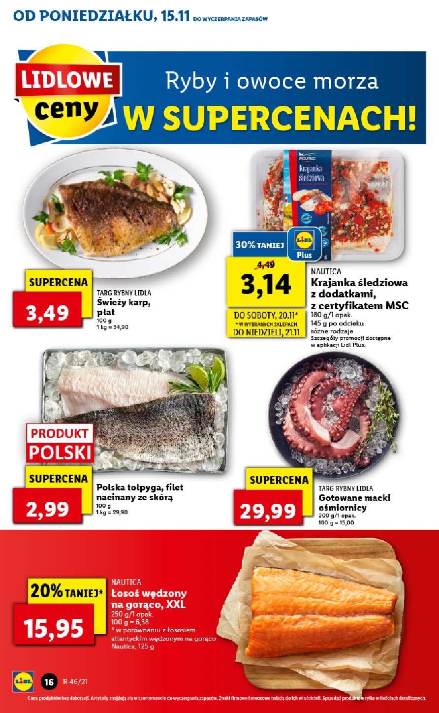 Gazetka promocyjna Lidl do 17/11/2021 str.16