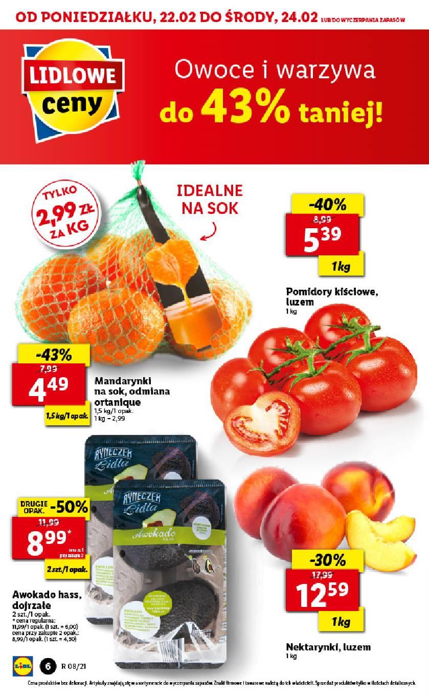 Gazetka promocyjna Lidl do 24/02/2021 str.6