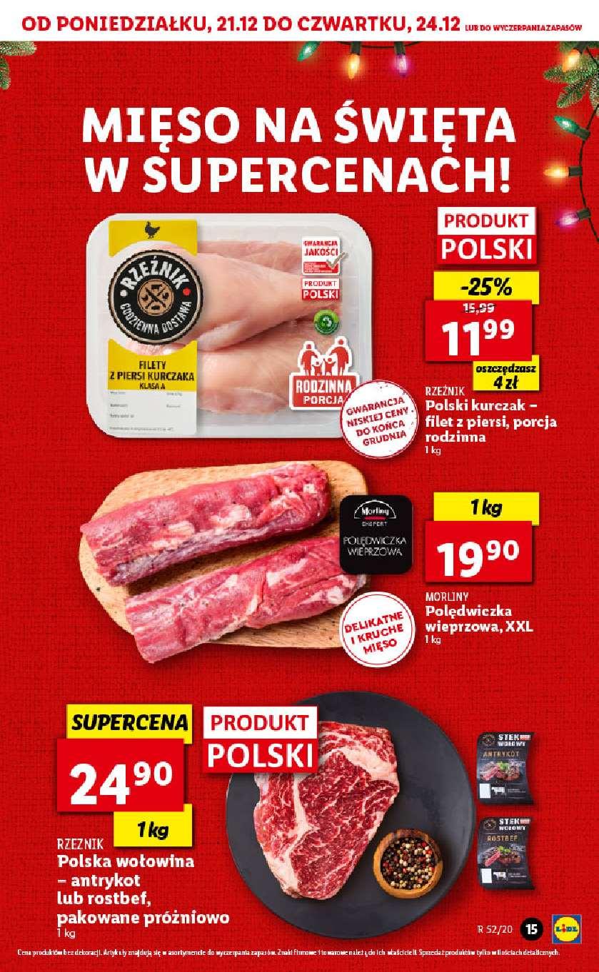 Gazetka promocyjna Lidl do 24/12/2020 str.15