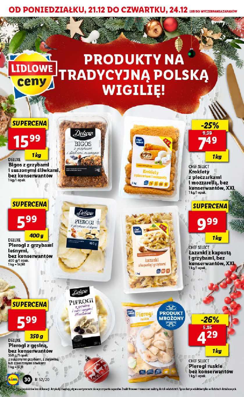 Gazetka promocyjna Lidl do 24/12/2020 str.30