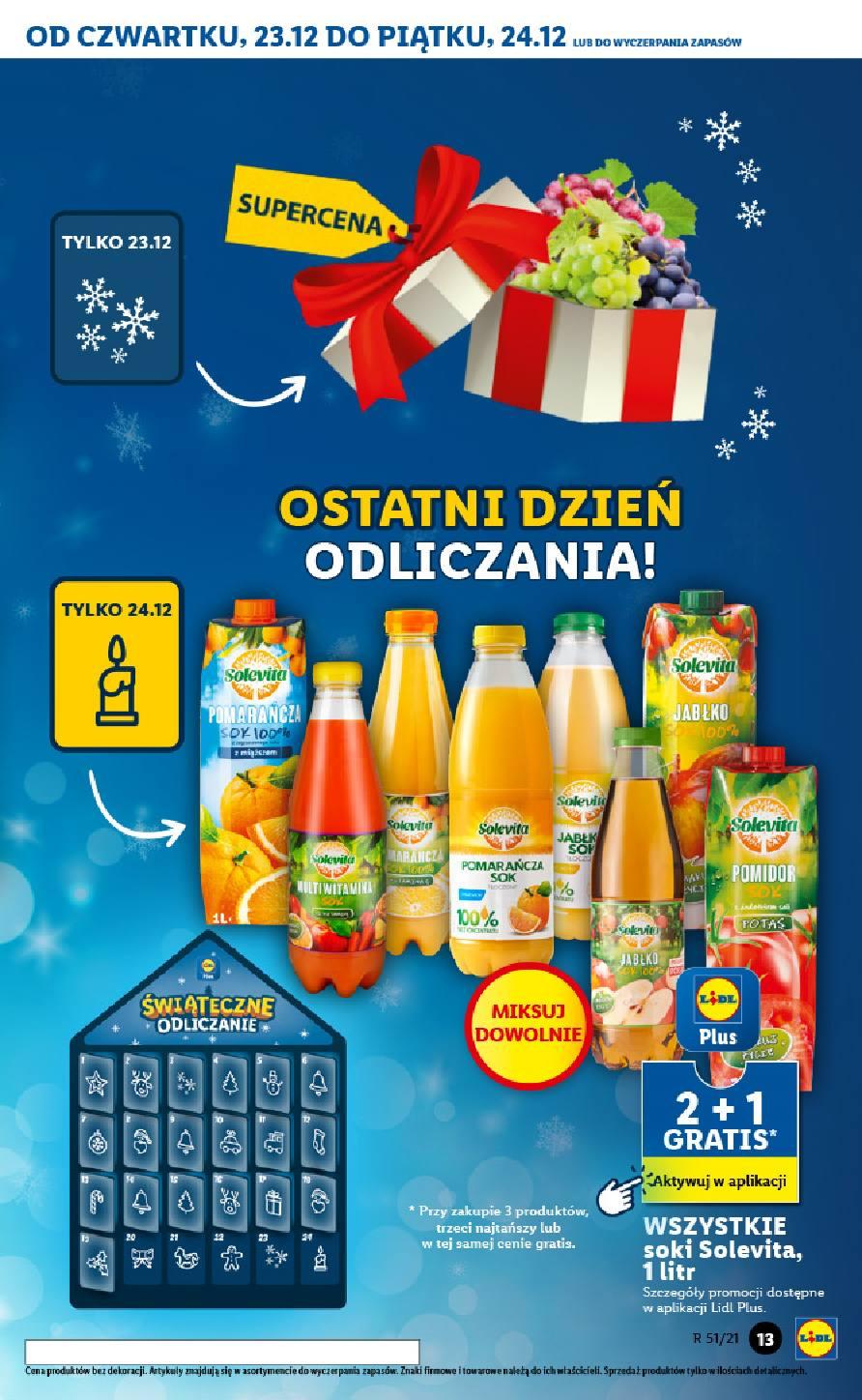 Gazetka promocyjna Lidl do 24/12/2021 str.13